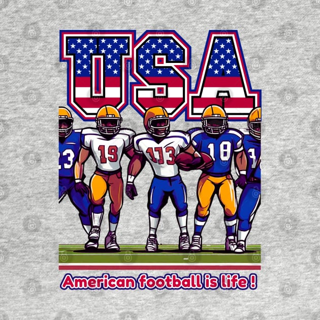 American football is life ! by Zimny Drań